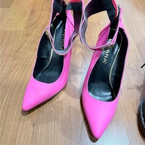 Liliana Hot Pink Platform Heels